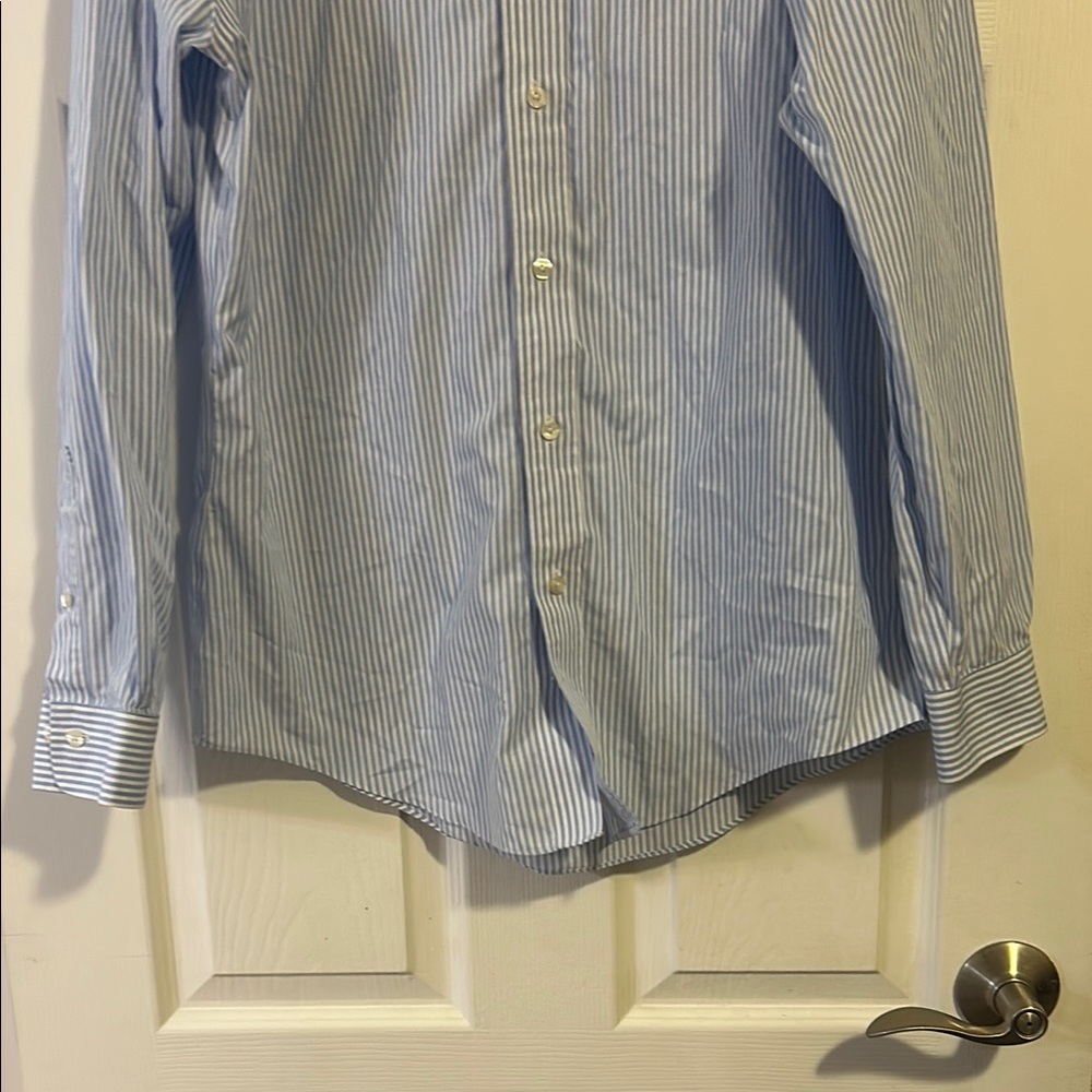 Brooks Brothers Blue Striped Shirt* - Picture 4 of 7